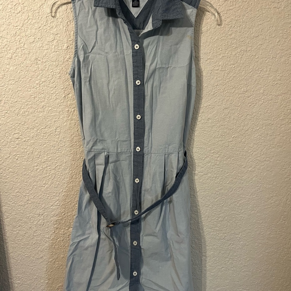 Tommy Hilfiger Light Blue Midi Dress